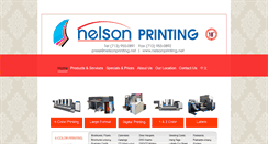 Desktop Screenshot of nelsonprinting.net